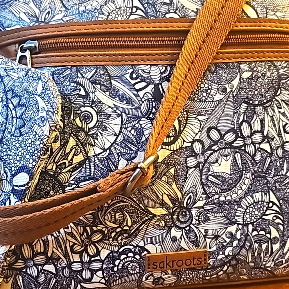NWT SAKROOTS ARTIST CIRCLE NAVY BLUE